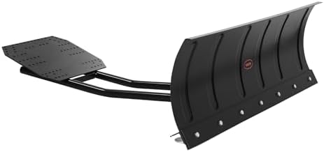 Lawn Mower Snow Plow - Which 5 Will Transform Your Winter Experience? 1 VEVOR Snow Plow Kit, 48in Universal Snow Plow Attachment, Height & Left-Right Adjustable, Quick to Detach, Steel ATV Scrape Blade, 3 Mount Options, Efficient Snows Clearing, for Most ATVs & UTVs