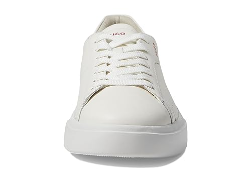 Image of Hugo Mens Cupsole Leather Lace Up Sneaker