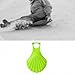 predolo Toboggan Sled for Snow Sliding and Outdoor Fun for Kids, Green