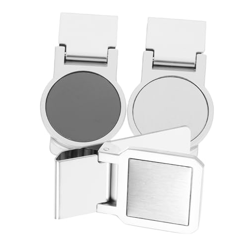 Clip para guardar tarjetas y billetes KOMBIUDA en acero inoxidable, pack de 3 para organizar