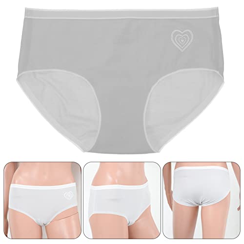 1 Unidade Roupa Interior Antibacteriana De Cintura Média Calcinha Higiênica Calças Femininas Para In