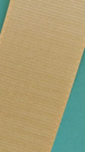 Hook and Loop Brand Hook, Beige, 2in (5.1cm) x 25yd (23m)