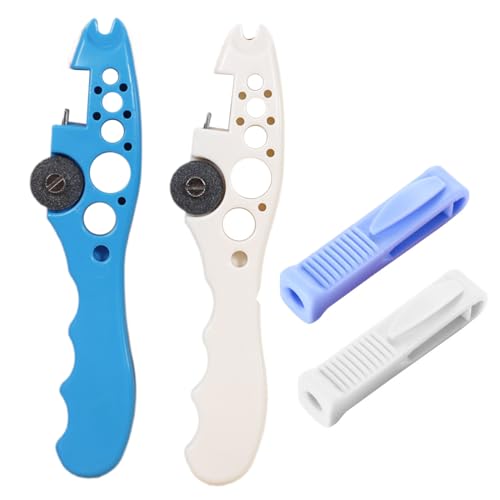 YAZWUR Set de 4 abridores multifuncionales para ampollas, abridor de agujas, abridor de botellas de vidrio con disco de molienda, abridor de botellas para enfermeras, rompeampollas, frascos médicos