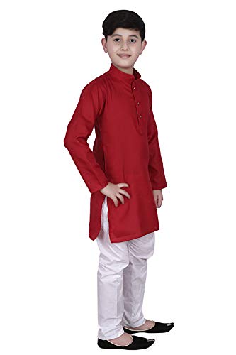 Boy's Cotton Indian Clothing Ethnic Wear Kurta Set|Pack Of 1 (S-122)3
