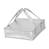 Ronyme Tragetasche für Pizzalieferung, wiederverwendbare Isolierung im Inneren, hält die Pizza frisch, vielseitige Tasche zum Aufwärmen von Pizza zum, 12 Inch