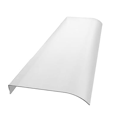 Window Awning Exterior, Invisible Outdoor Patio Front Door Overhang Awning, Window Awning for Home, Windproof Patio Awning Canopy for Sun Protection, Rain, UV, Snow Resistance