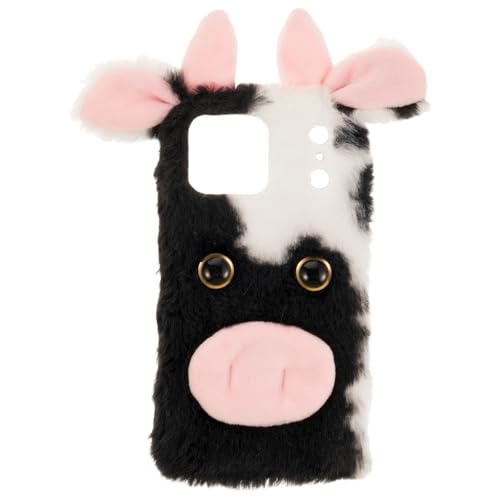 Coque peluche iPhone 17 Pro Max anti-froid protection douce hivers