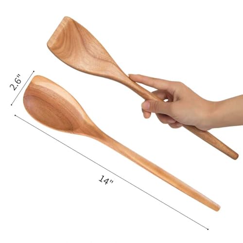 Save 25% on Acacia Wooden Cooking Spoon Set - Image 6