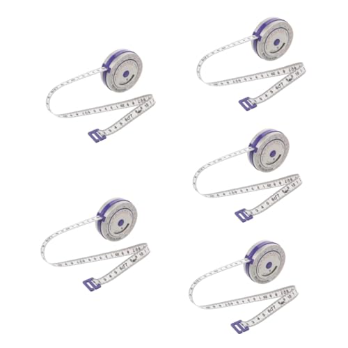 Mesurer pour mesures rétractable ruban souple de couture 5 pièces