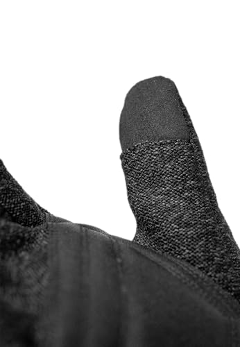 Reusch Meridian R-TEX XT Touch-TEC Unisex Alltagshandschuhe – Outdoorhandschuhe für Damen & Herren mit Nahtloser Knit Shell, wasserdicht, Winddicht, Touchscreen-kompatibel, Soft Fleece