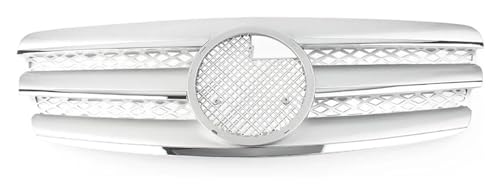Calandre avant centrale en maille pour Benz Classe E W211 2003-2006