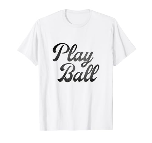 Play Ball - Baseball Inspired T-Shirt