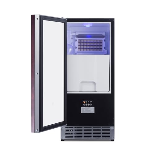 Image of Summit 15 inch Clear Ice Maker, 50 lb. Production Capacity, Energy Star, ADA Compliant, Panel Ready*- BIM44GIFADA *Panel Not Included
