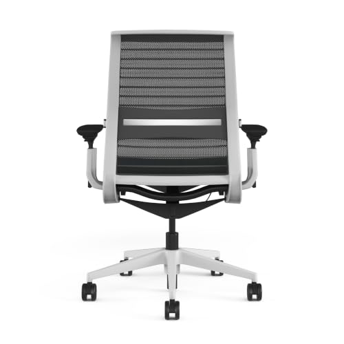 Image of Steelcase Think Ergonomic Office Chair | Adjustable Lumbar Support, 4D Arms, LiveBack System | Weight-Activated Recline | 12-Year Warranty