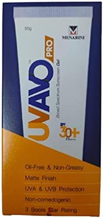 - UVAVO Pro Broad Spectrum Sunscreen Gel Suitable for All Skin Types SPF 30-50gm(R)
