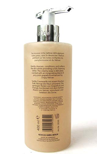 Vivian Gray Aroma Selection Cream Soap 13.5 FL oz (Grapefruit & Vetiver) image 4