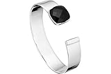 Anhänger: 17 mm Clio Blue Armband La Pompadour aus Sterling-Silber 925, schwarz, 26,7 g, Ø 60 mm