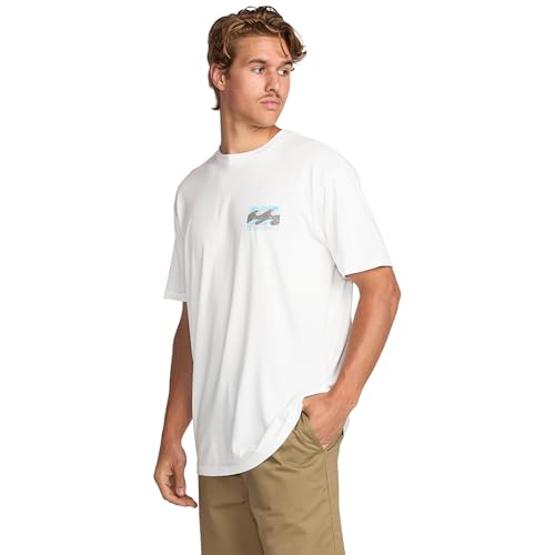 Billabong Men's Crayon Wave Premium Tee Soft Cotton Short Sleeve T-Shirt (S-XXL)4
