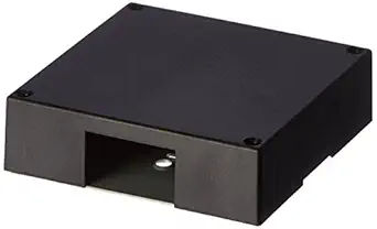 PLC Lighting TR153 BK Track Lighting One Circuit Accessories Collection, Black Finish