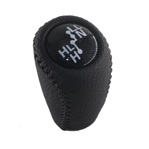 Gear Handle Manual Gear Shift Knob Boot Cover Gaiter Lever Shifter Handle Stick For Toyota Hilux For Fortuner MK6 MK7 2011-2014 4WD (Color : Black)