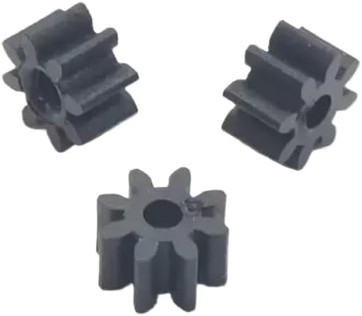 50-Pack 8T Gear Replacement Part Compatible with Fishing Reel Models 920, 6000, 6500, 6500A, 7000, 7500, 7500A, B010, B010a, B010b, B109, B109a, B109c, B109q, B110, B110a, B110b, B209, B209a, B210