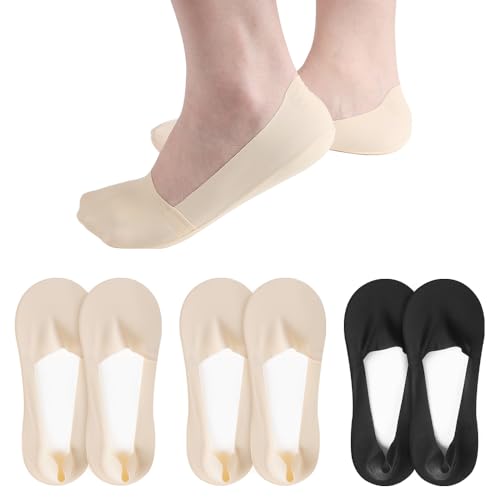 Image of Forbidden Road No Show Socks Non Slip Low Cut Invisible Socks for Women