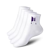 YANENG 2Pairs Army Socks Unisex Ankle Athletic Fans Gifts Merch for Boys Girls Men's and Women's