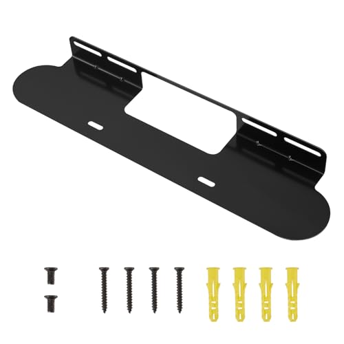 Crlvlyn Soundbar Mount for Sonos Beam Wall Mount Bracket for Sonos Beam Heavy Duty Mounting Bracket for Space Saving Speaker Brackets Under TV