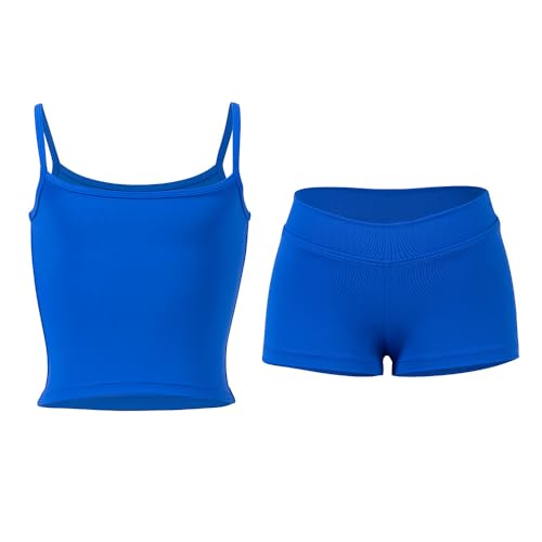 Image of Active Set with camisole top and shorts for Dance, Gymastics, Yoga