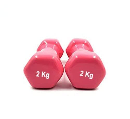 SNC SPORTS Unisex Vinyl Dumbbells Weight for Men & Women | 2Kg (Each)| 4Kg (Pair) | Ideal for Home Workout and Gym Exercises (Blue) (Red) (B0CKLMJSDY) Amazon Price History, Amazon Price Tracker