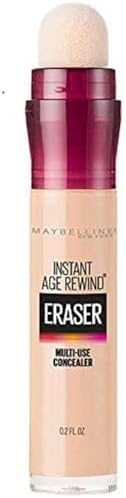 Maybelline New York Instant Age Rewind Eraser Multi-Use Concealer, Under Eye Dark Circles Treatment, Warm Light, 6 mL