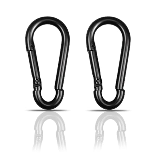 High-PQ Carabiner Clip,Heavy Duty Spring Snap Hook,5.5IN(M14), 2PCS