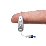 Hearing Aid for Seniors, Invisible Digital Hearing Amplifier (Blue-Left Ear)
