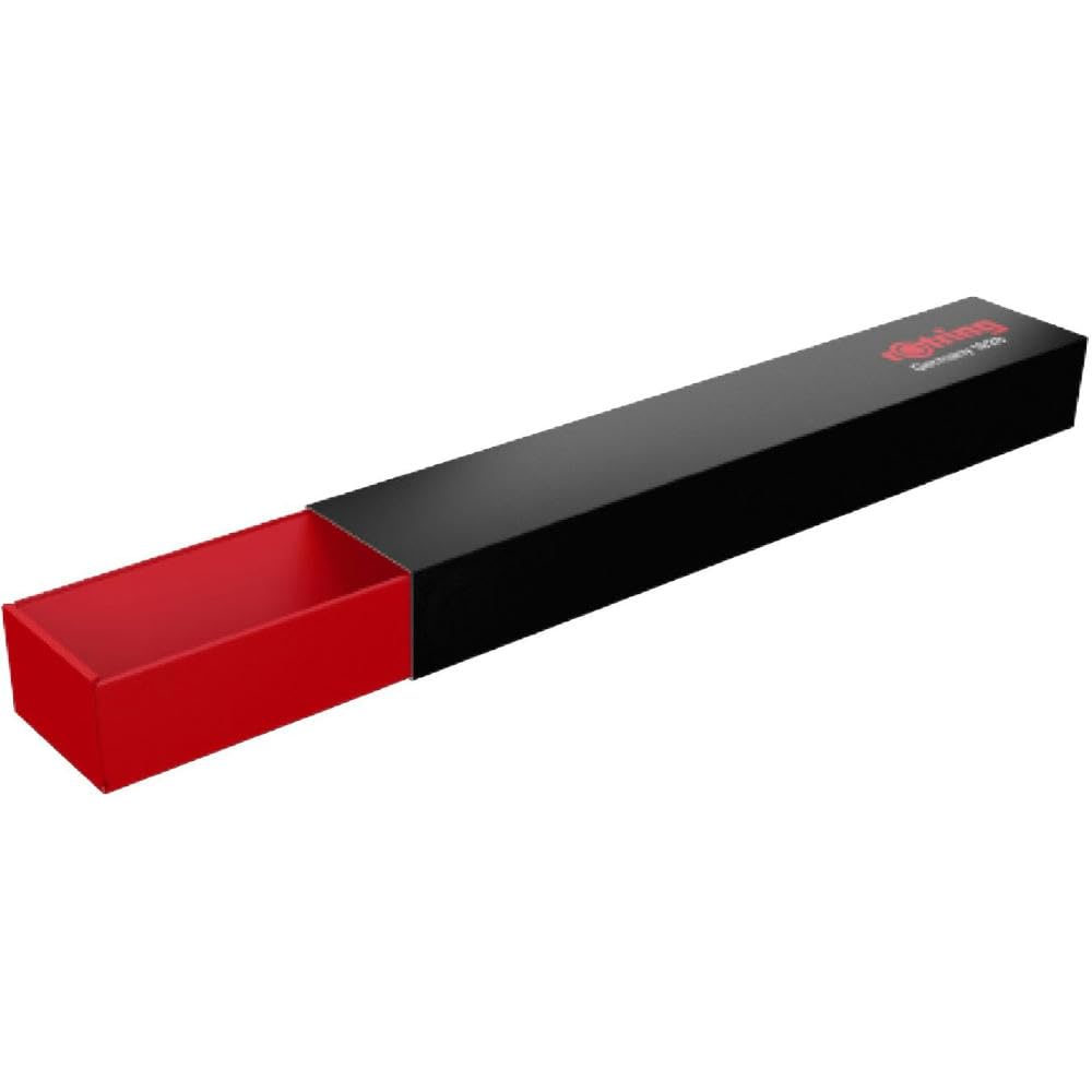 rOtring Set di 600 penne a sfera e portamine meccaniche con incisione, set di scrittura in metallo di alta qualità, regalo per ufficio, studio e tecnica (blu)