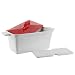 Produktbild Saveur et Degustation kc2301 Tarrina con Prensa para Foie Gras, cerámica, Rojo Blanco, 25,5 x 11 x 27 cm