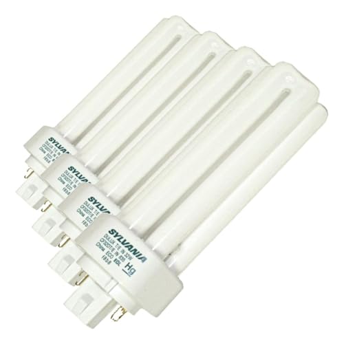 Image of Sylvania 20882 Compact Fluorescent 4 Pin Triple Tube 4100K, 26-watt (Pack of 4)