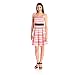 Julian Taylor Women's Striped A-Line Dress