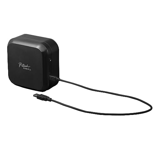 Brother P-touch CUBE Plus Bluetooth Label Maker (PT-P710BT), Black - image 8