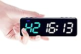 YZ Mini Gym Timer, Magnetic LED Interval Timer, Long Stand-by Battery Powered Gym Wall Clock, Countdown/Up Stopwatch USB Rechargable, Portable for Workout Home Gym Garage Fitness(M,Bluetooth)
