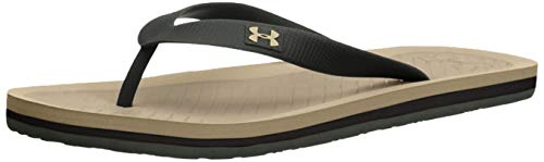 Under Armour UA M ATLANTICDUNE T - Zapatillas De Agua de goma hombre,Verde (Black/Artillery green), 40 EU (US: 7)