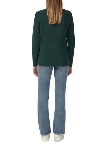 s.Oliver Damen Strickpullover – Regular Fit, V-Ausschnitt, Raglanärmel – Ansicht 2
