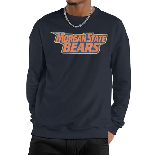 Morgan State University Logo Sweatshirt Unisex Crew Neck Sweatshirt Casual