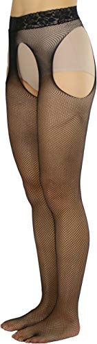 Image of ToBeInStyle Women's Suspender Pantyhose