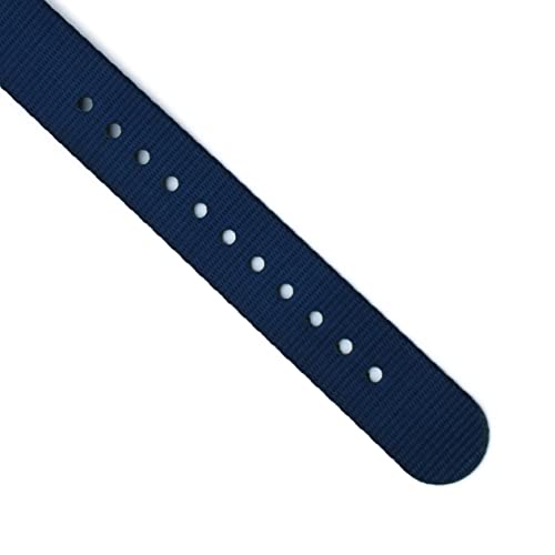 Image of WAMD Seat Belt NATO Watch Straps /Bands - 18mm,20mm,22mm and 24mm Nylon Watch Straps for Watches - Multicolour Options