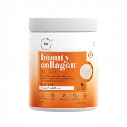 Wellbeing Nutrition Korean Beauty Marine Collagen Skin Radiance P...