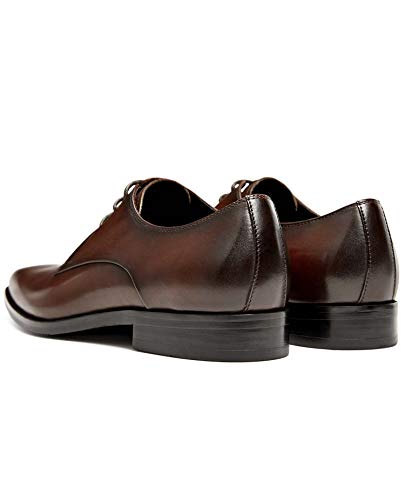 Image of Mens Oxford Shoes Genuine Leather Dress Shoes