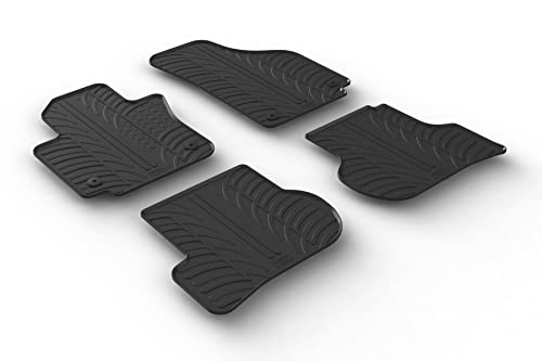 Tappetini in Gomma Compatibile con Seat Altea