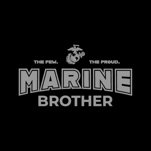 Armed Forces Gear Marines Brother Youth T-Shirt (Black)2