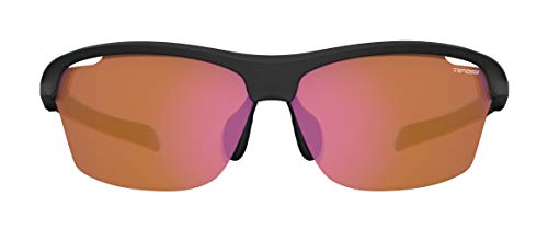 Image of Tifosi Intense Sport Sunglasses Men & Women Bundle of Clear and AC Red Lens -Ideal For Golf, Pickleball, Running & Tennis