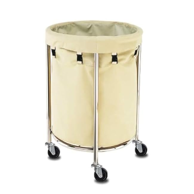 3 Tier Stainless Steel Kitchen Trolley Organizer Wine and Tea Cart with Silent Universal Casters Hotel Serving Trolley-CWg3uoFg